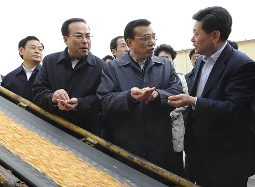 李克强在吉林考察--中国年鉴网