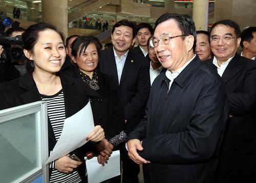 贺国强在辽宁考察--中国年鉴网