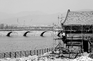 北京晓月湖开始蓄水 “卢沟晓月”美景重现--国家史册