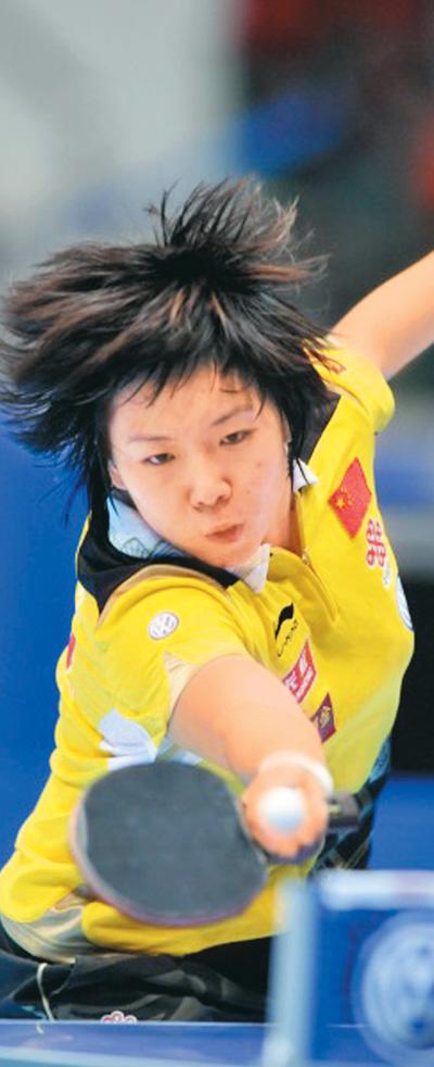 世乒赛或将催生国乒新一姐 五大名将谁执牛耳?--中华人民共和国年鉴