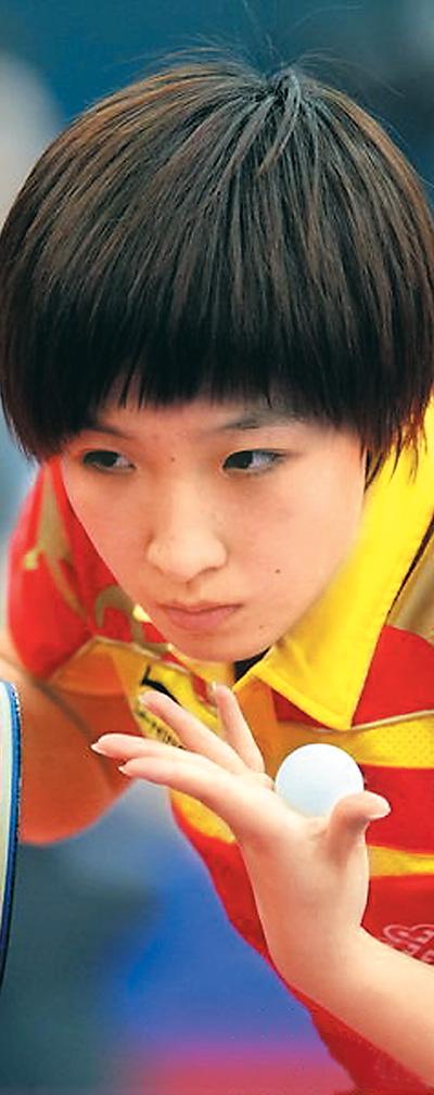 世乒赛或将催生国乒新一姐 五大名将谁执牛耳?--中华人民共和国年鉴