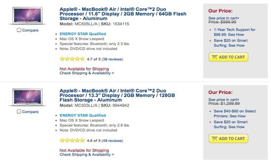 百思买网店暂停MacBook Air订单 或发布新款--国家史册