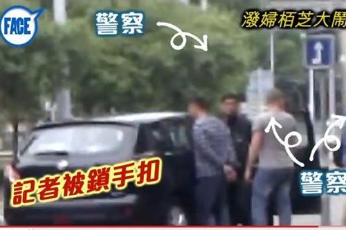 张柏芝不满被围堵报警 怒斥媒体:看你的丑样(图)--国家史册