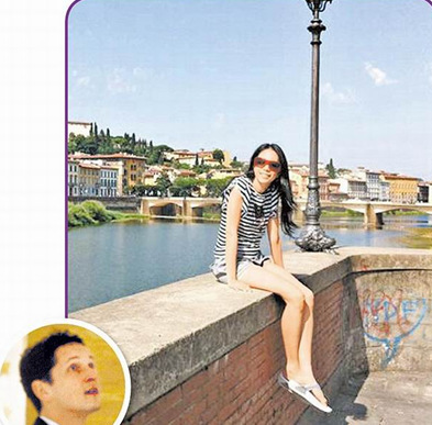 莫文蔚赴意大利重游定情地 秀美腿笑容灿烂(图)--国家史册
