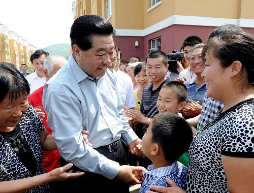 贾庆林在吉林调研--国家史册