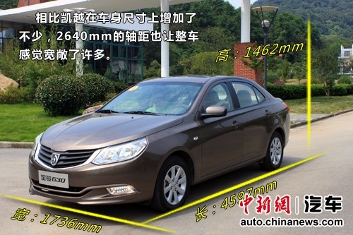 家用代步好选择 试驾宝骏630 1.5L MT 精英版--国家年鉴