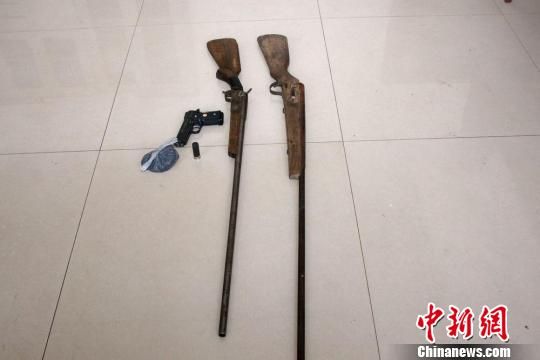 吸毒者非法制造买卖枪支被刑拘--国家形象