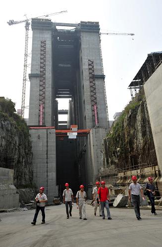 三峡升船机建设取得重要进展--年度总结
